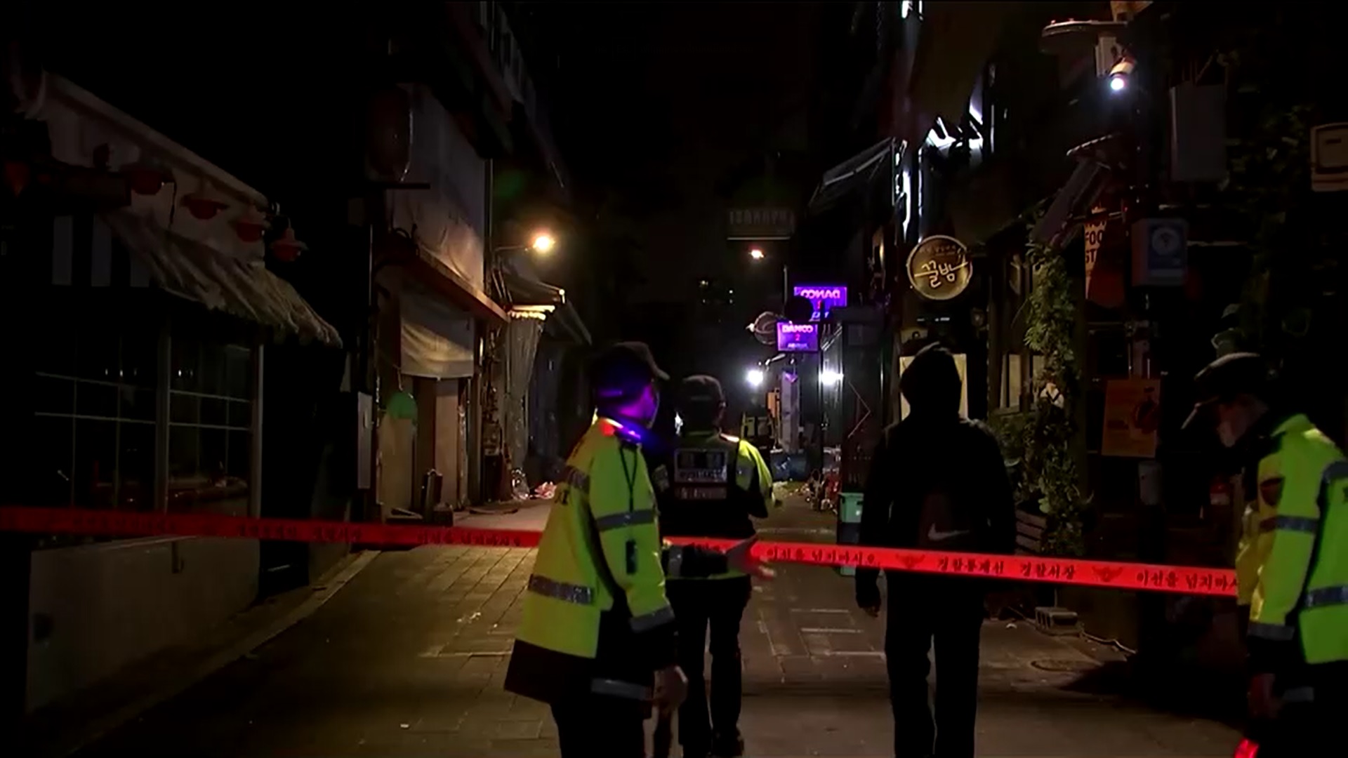 เปิดภาพล่าสุดวันฮาโลวีนอิแทวอนเงียบเหงา พบยอดเสียชีวิตเพิ่มเป็น 155 ราย