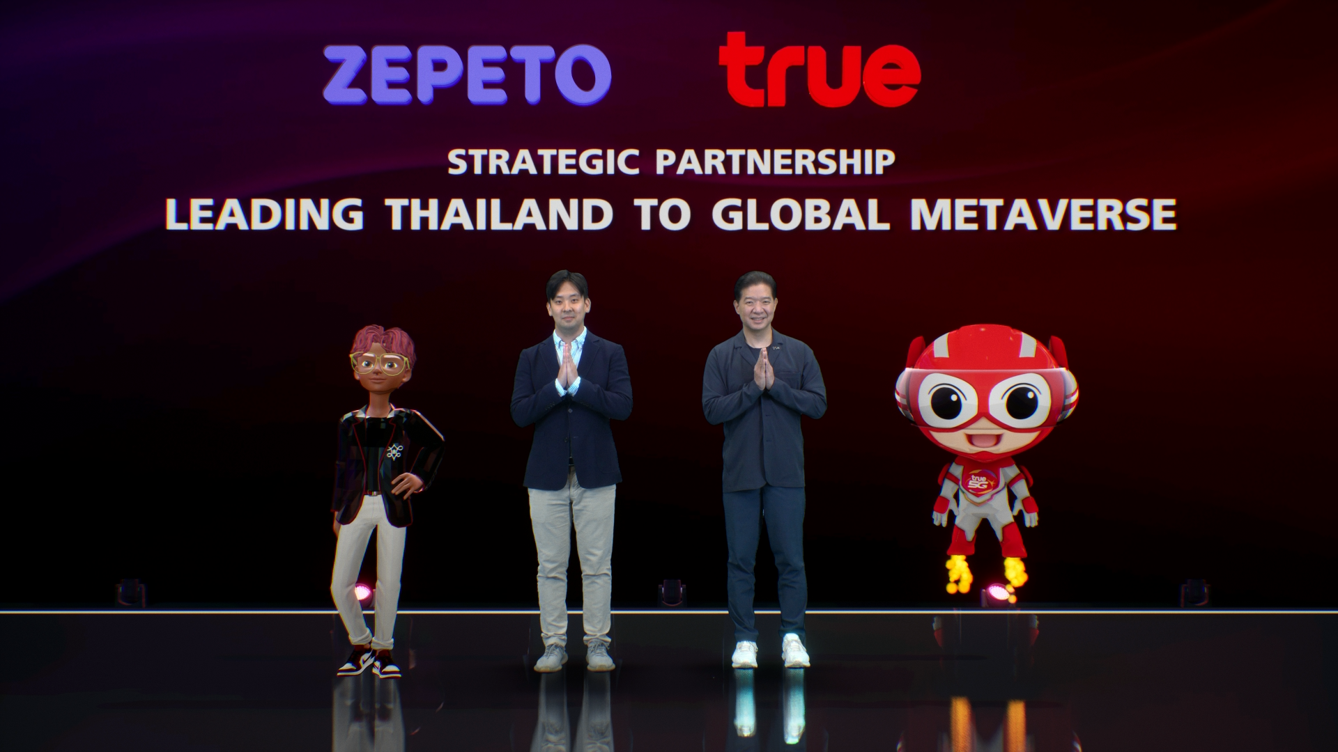 กลุ่มทรูจับมือ Zepeto พาคนไทยสู่ Metaverse ระดับโลก กลุ่มทรูจับมือ Zepeto พาคนไทยสู่ Metaverse ระดับโลก