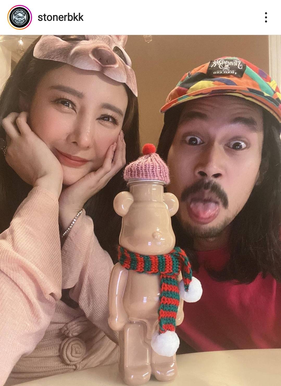 แทนความรักและคิดถึง เบิร์ด สักรูปใบหน้า แตงโม ไว้ที่หน้าอก