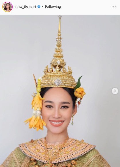 สวยสะกดทุกสายตา! เหล่าคนดังแปลงโฉมเป็น นางกิริณีเทวี