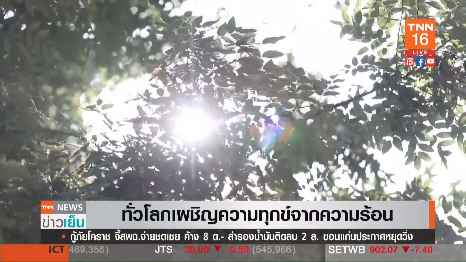 TNN Exclusive : ภาพดาวเทียมโลกในวันที่ร้อนที่สุด จับตา ดับเบิลเอลนีโญ