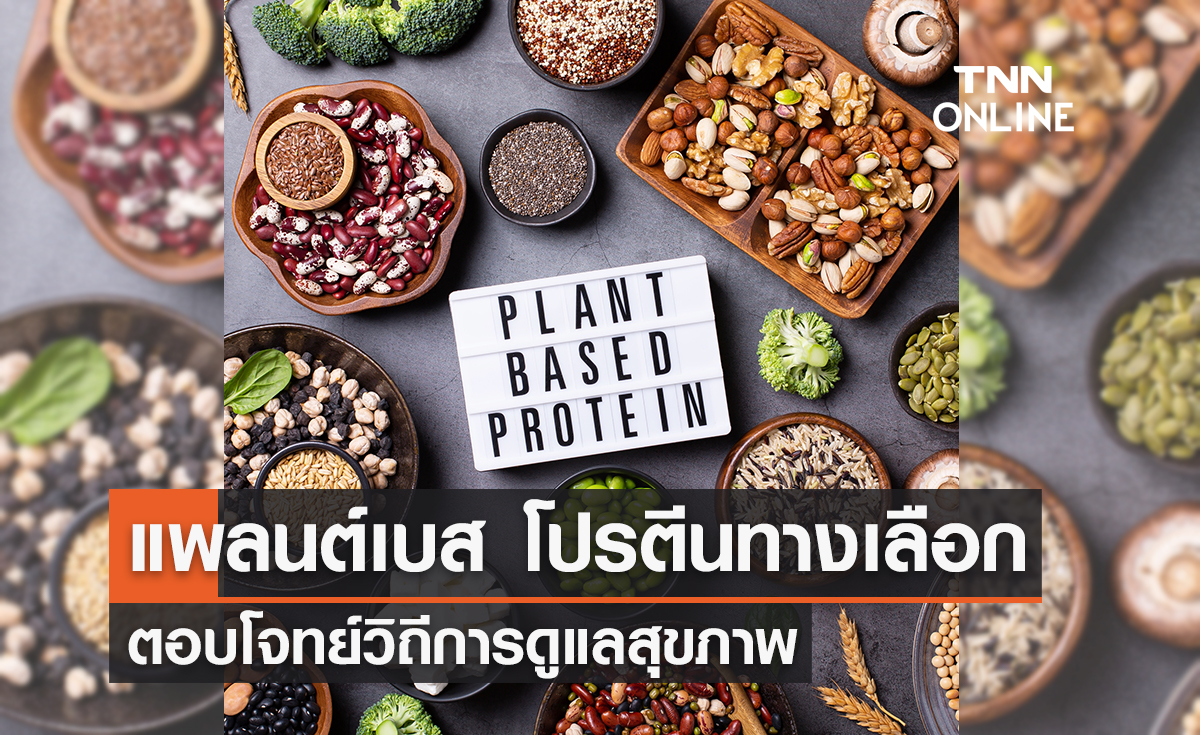 แพลนต์เบส โปรตีนทางเลือก ตอบโจทย์วิถีการดูแลสุขภาพ