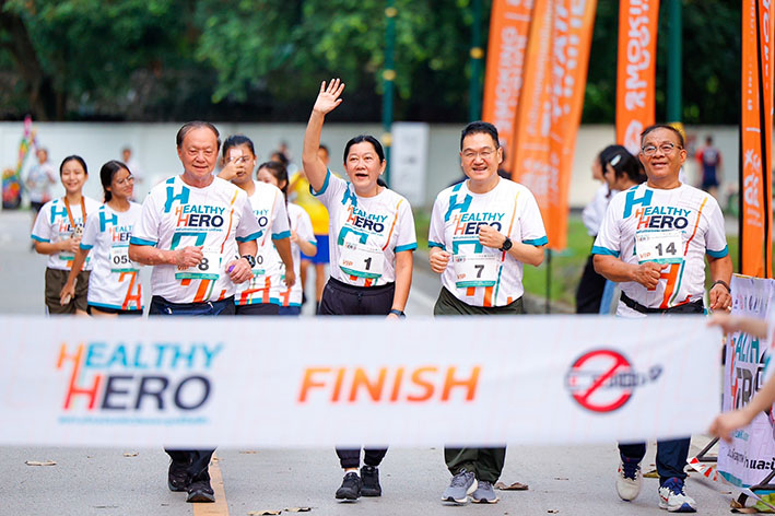 สสส.สานต่อความสำเร็จ จัดวิ่ง HEALTHY HERO ม.เชียงใหม่