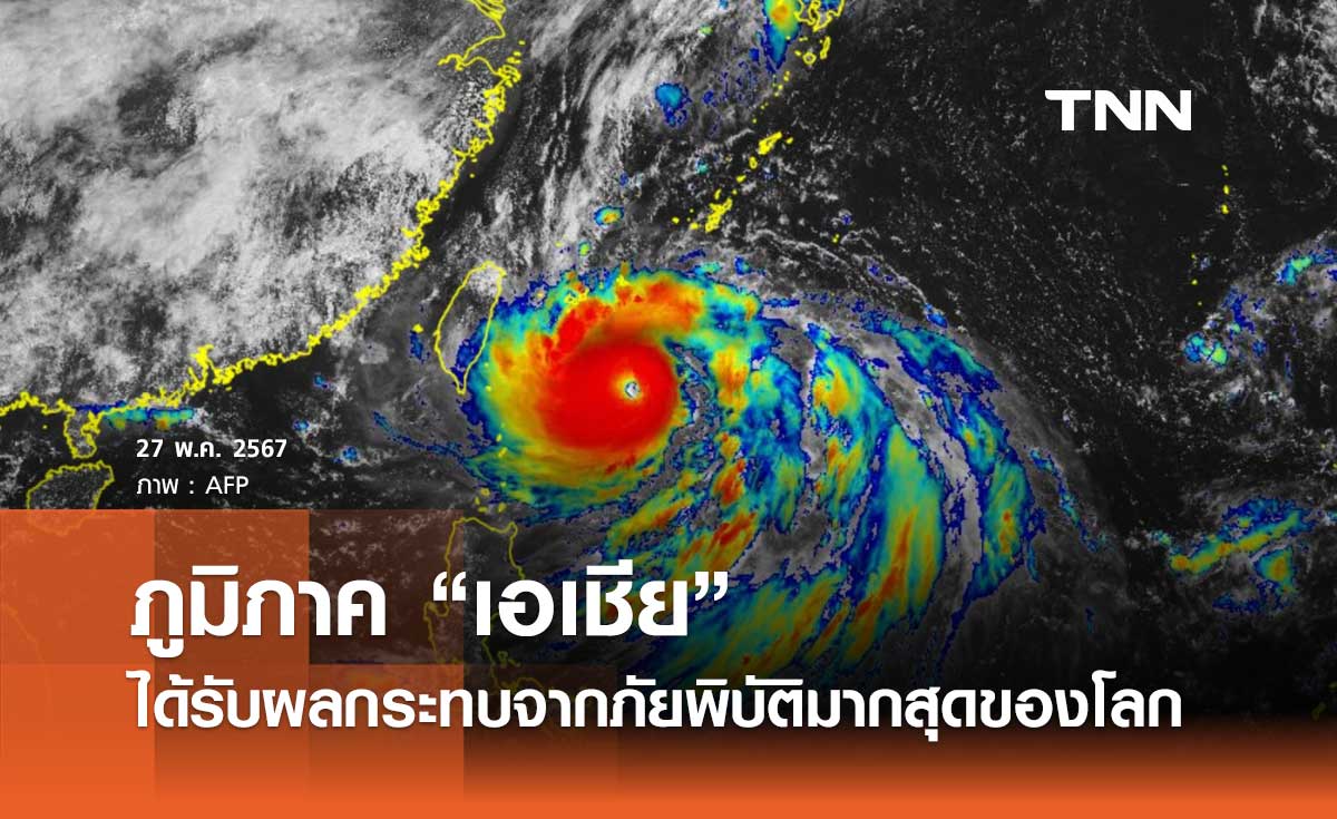 “เอเชีย” เป็นภูมิภาคได้รับผลกระทบจากภัยพิบัติมากที่สุดของโลก จากสภาพอากาศสุดขั้ว ในปี 2566 
