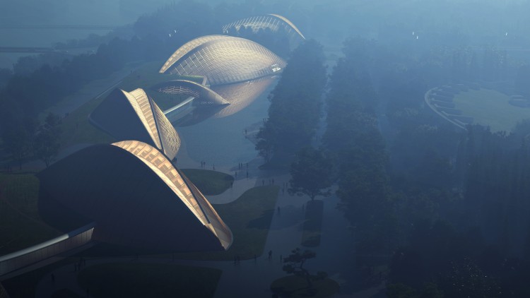 The Eye of Sanxingdui ดีไซน์ใหม่ของพิพิธภัณฑ์ ที่แรงบันดาลใจจาก ดวงตา