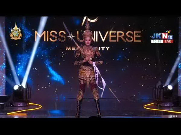 โอปอล สุชาตา สวยสง่า!อวด ชุดประจำชาติ สยามมานุสตรี บนเวที Miss Universe 2024