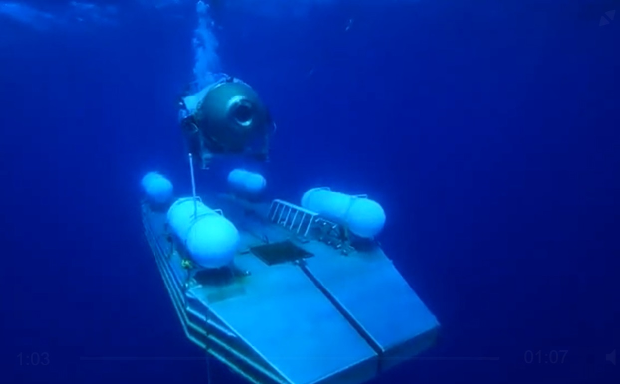 เปิดไทม์ไลน์ เรือดำน้ำไททัน สูญหาย ขณะพาดำดิ่งดูซากเรือไททานิค 