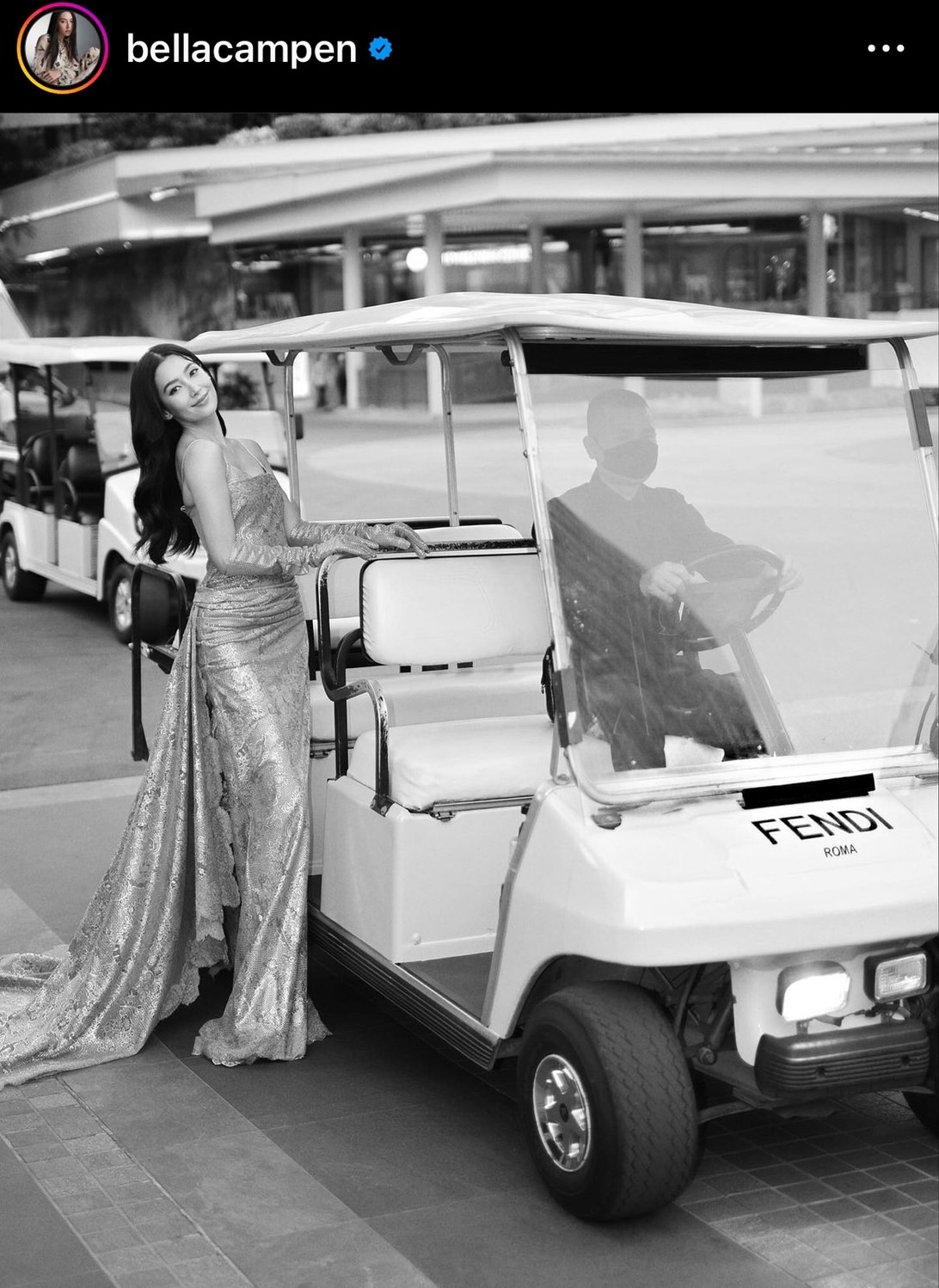 เบลล่า ออกงานในฐานะ  Friend of FENDI สวยดุจเจ้าหญิง