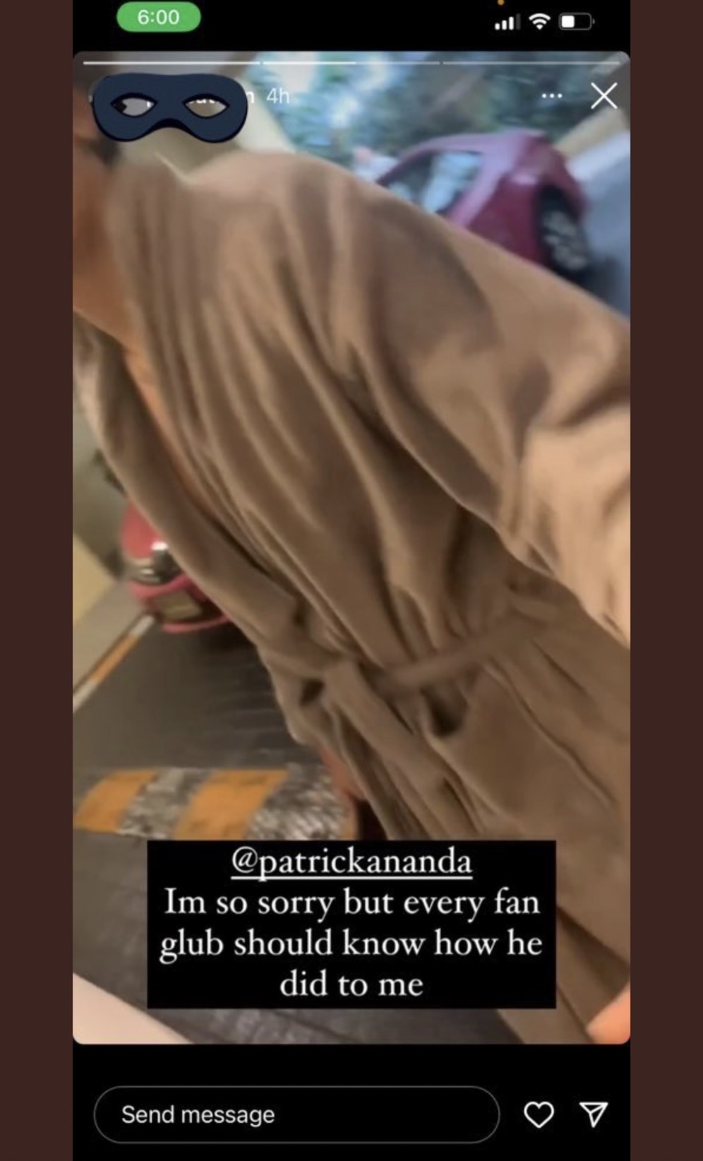 แพทริค อนันดา ถูกอดีตแฟนสาวแฉ อ้างถูกทำร้ายร่างกาย ล