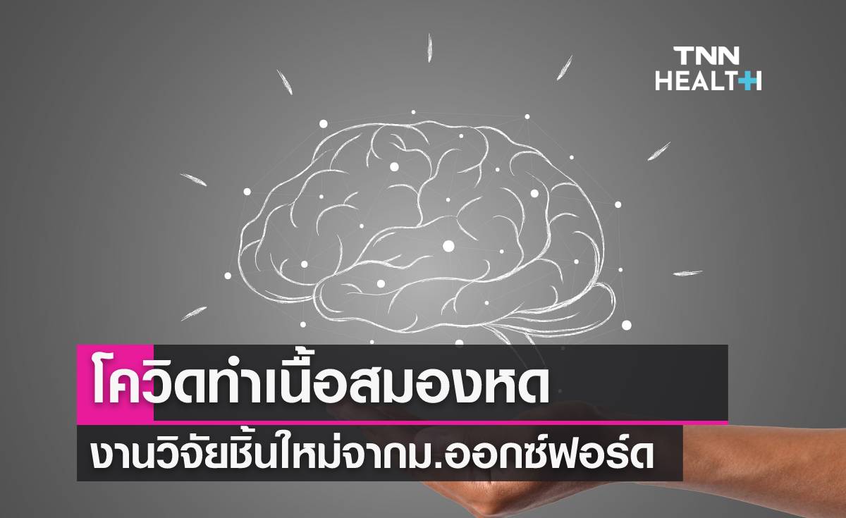 "โควิดทำเนื้อสมองหด" ม.ออกซ์ฟอร์ดเผยงานวิจัยชิ้นใหม่