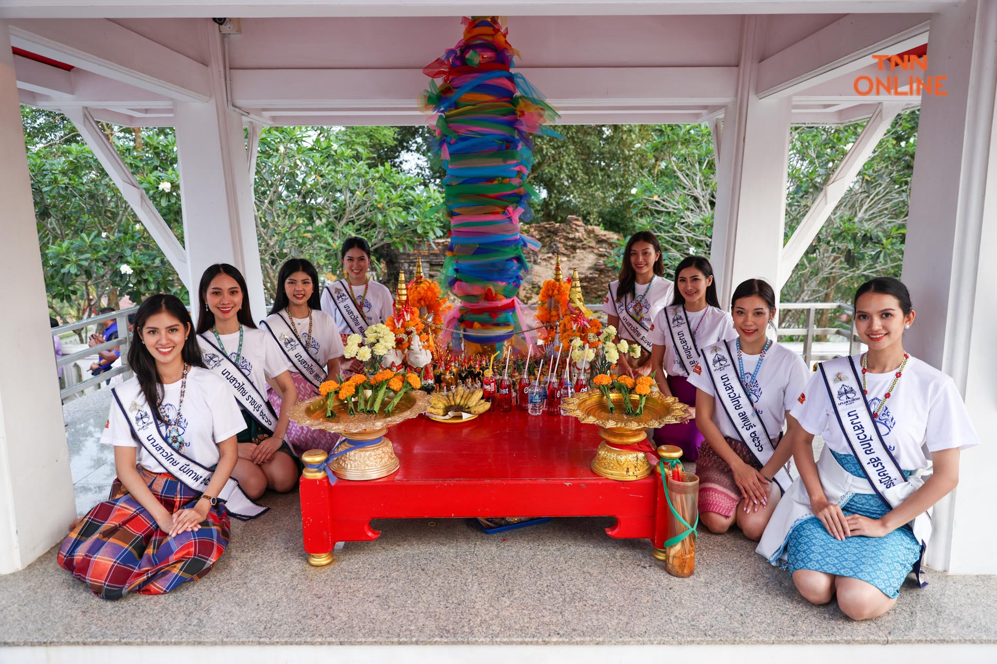 น่ารักสมวัยนางสาวไทย 2566 สักการะศาลหลักเมืองพัทลุงเสริมสิริมงคลกิจกรรมเก็บตัววันแรก