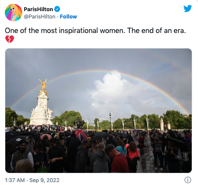  “Dame Helen Mirren” นำทัพคนบันเทิงโลกถวายอาลัย “ควีนเอลิซาเบธที่ 2”