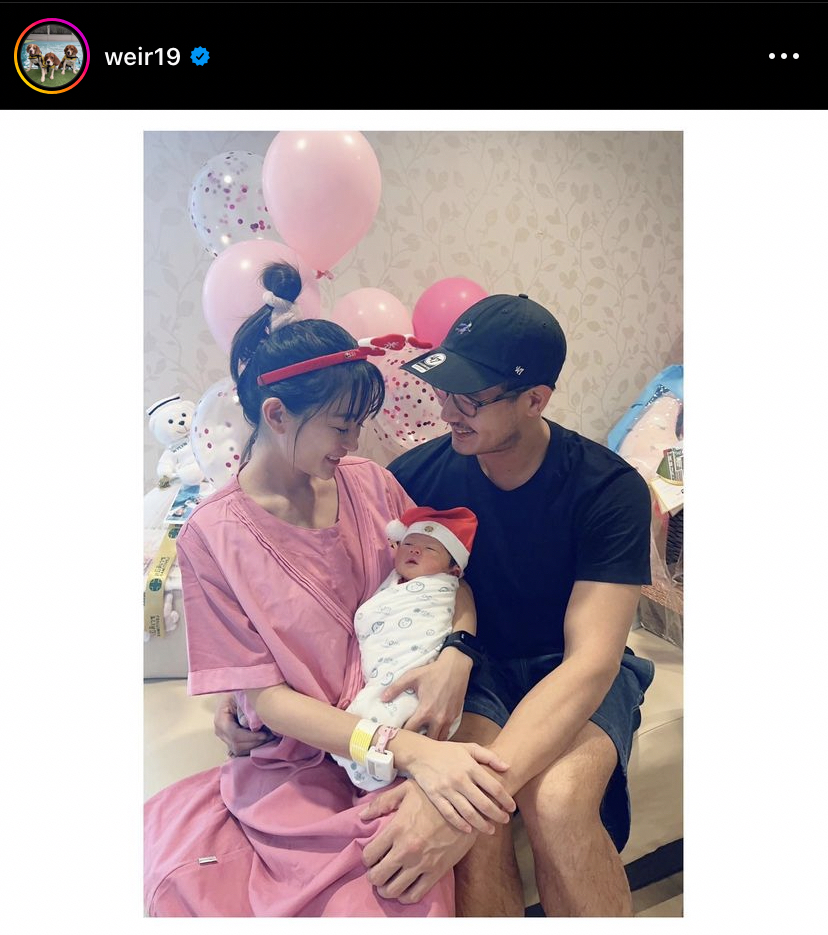 เวียร์ เผยความรู้สึกสุดลึกซึ้งถึงภรรยา พร้อมทั้งลูกสาวที่เกิดมาเป็นของขวัญ