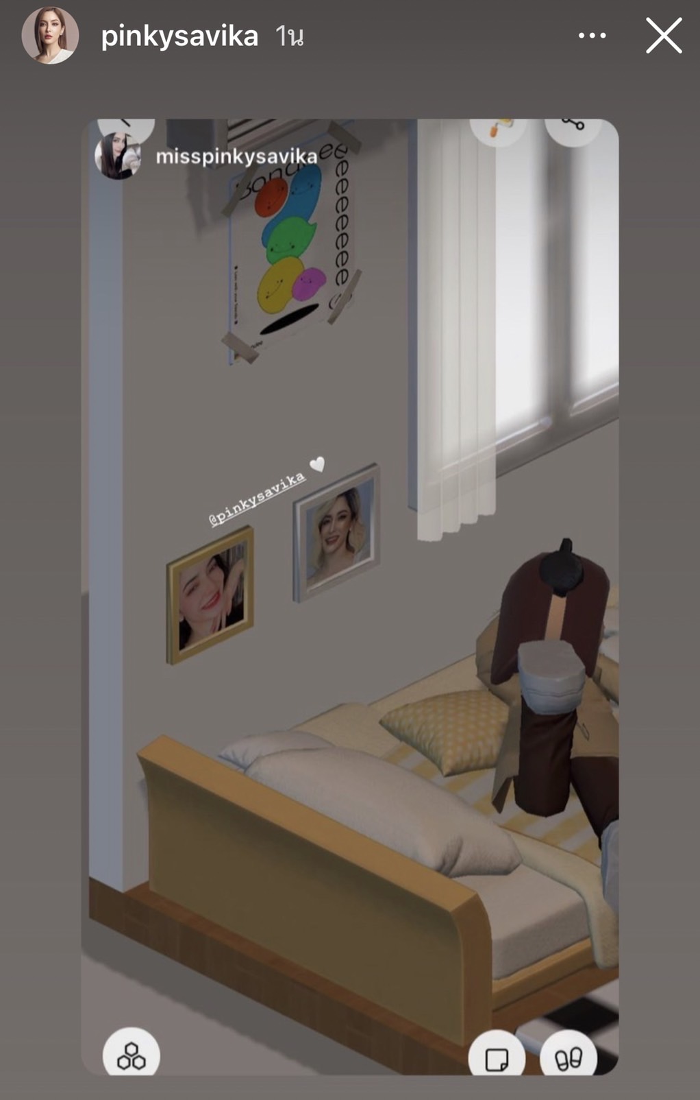 เปิดภาพ พิ้งกี้ สาวิกา  สาวผมสั้น ลุคนี้สวยละมุมมาก!! 