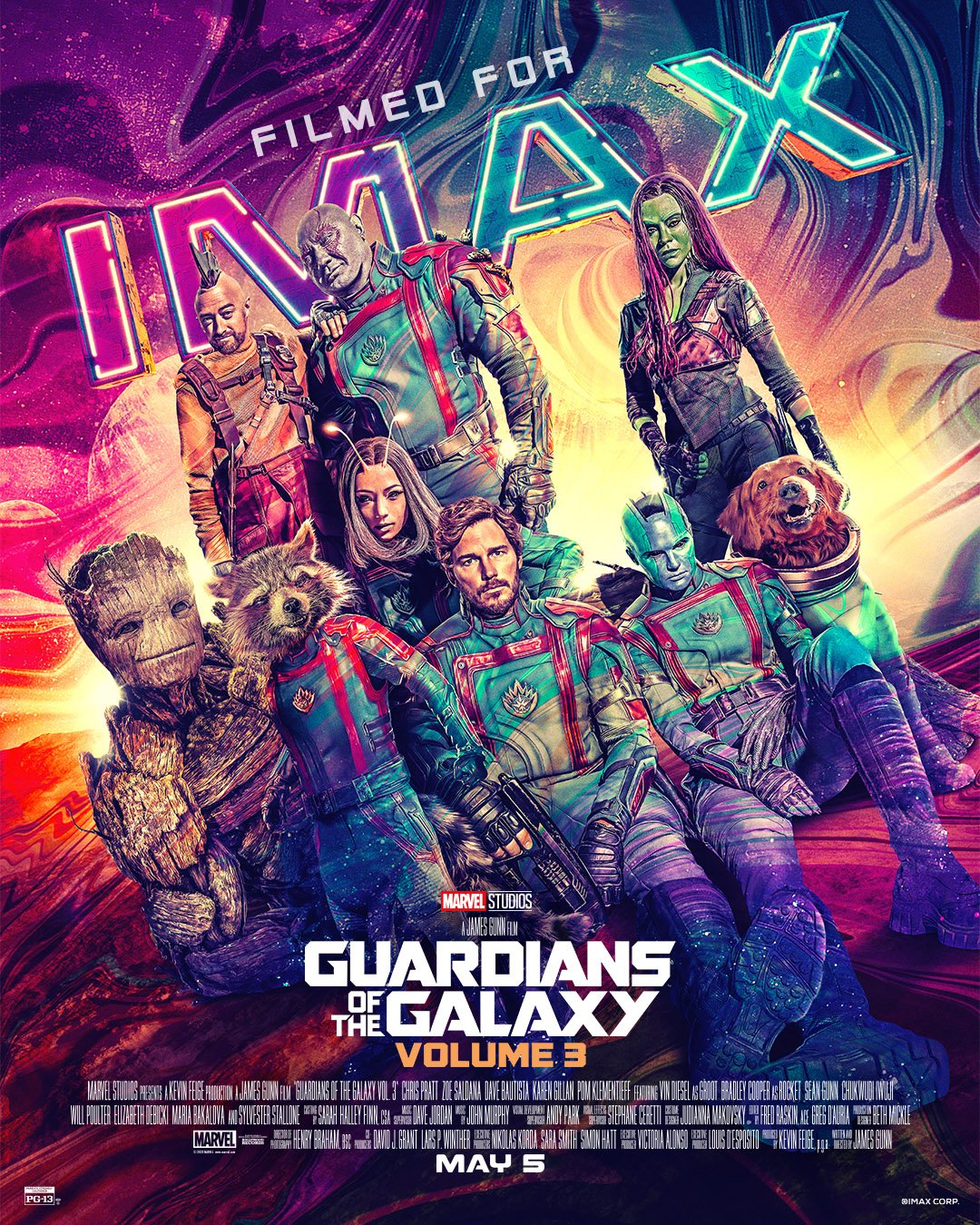 Guardians of the Galaxy Vol. 3 เปิดตัวอันดับ 1 หวัง 3 วัน 260 ล้านดอลลาร์จากทั่วโลก Guardians of the Galaxy Vol. 3 เปิดตัวอันดับ 1 หวัง 3 วัน 260 ล้านดอลลาร์จากทั่วโลก
