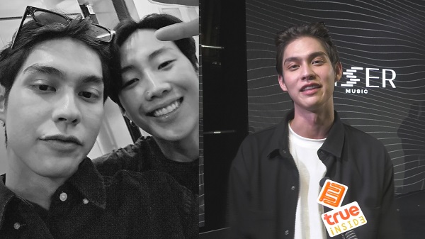 ไบร์ท แฮปปี้ที่ได้ทำผลงานเพลง  เผย ให้รอติดตามหลังมีภาพคู่ Jay Park   (มีคลิป)