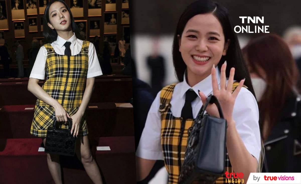 จีซู BLACKPINK สวมเดรสสุดคิ้วท์ร่วมงานแฟชั่นโชว์แบรนด์ Dior ที่ปารีส