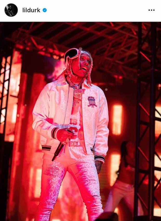 หวิดตาบอด!! แร็ปเปอร์ ‘Lil Durk’ พลุไฟพุ่งใส่หน้ากลางโชว์ Lollapalooza