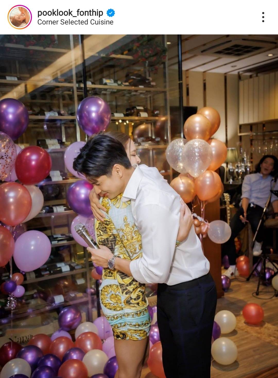 “ปุ๊กลุก” ชม “ไมค์” รู้ใจทุกอย่างจัดงานวันเกิดให้ ย้ำสถานะแค่เพื่อน?? “ปุ๊กลุก” ชม “ไมค์” รู้ใจทุกอย่างจัดงานวันเกิดให้ ย้ำสถานะแค่เพื่อน??