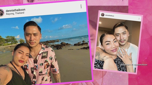 “ดา-เดนนิส” ควงคู่จดทะเบียนสมรสที่เขตสะพานสูง   (มีคลิป)