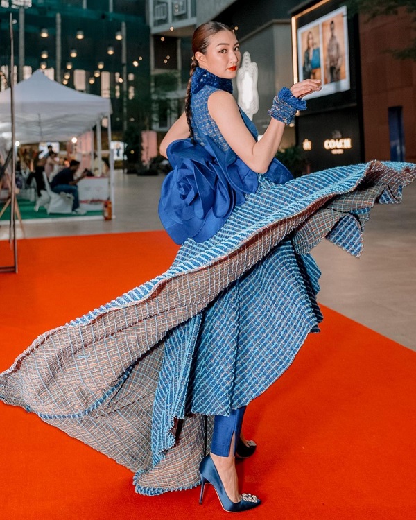 แพนเค้ก อวดความงดงามแฟชั่นผ้าไทย ที่เมืองมุมไบ (มีคลิป)