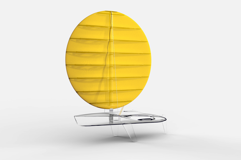 แนวคิดเรือใบแบบใหม่สร้างจากวัสดุไบโอโพลีเมอร์จากสาหร่ายและขยะพลาสติก