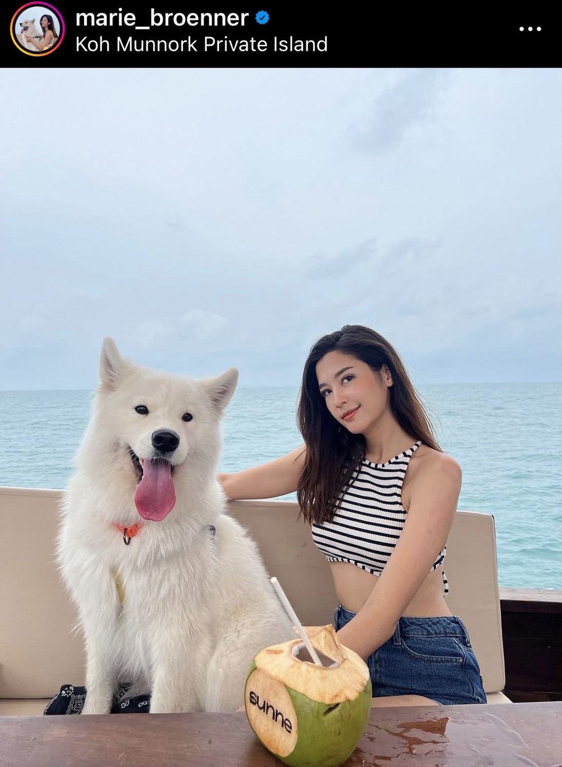 มารี เที่ยวทะเลโพสต์ภาพสุดชิล แต่สะดุดคอมเมนต์ของสาว พัดพัด ที่บอกว่า โสดแล้วสวยมากกก 