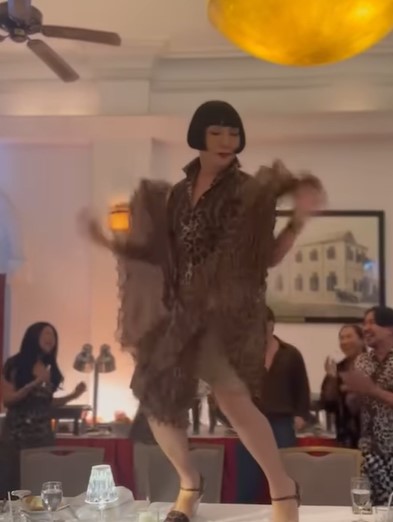 ม้า อรนภา ตอกกลับชาวเน็ตต่อว่า เต้นบนโต๊ะอาหาร