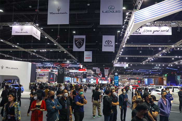 มอเตอร์โชว์ 2022 ยกทัพรถยนต์ไฟฟ้ากว่า 20 รุ่นร่วมจัดแสดง-คาดเงินสะพัด 3 หมื่นลบ.