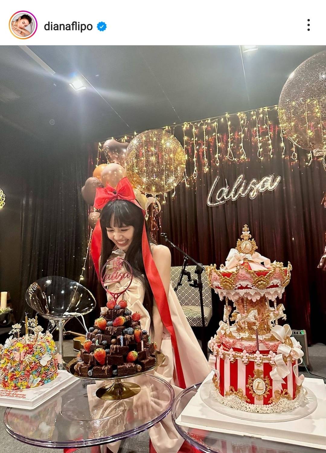 แฟนคลับใจละลาย ลิซ่า BLACKPINK โพสต์ภาพฉลองวันเกิดอายุครบ 26 ปี แฟนคลับใจละลาย ลิซ่า BLACKPINK โพสต์ภาพฉลองวันเกิดอายุครบ 26 ปี