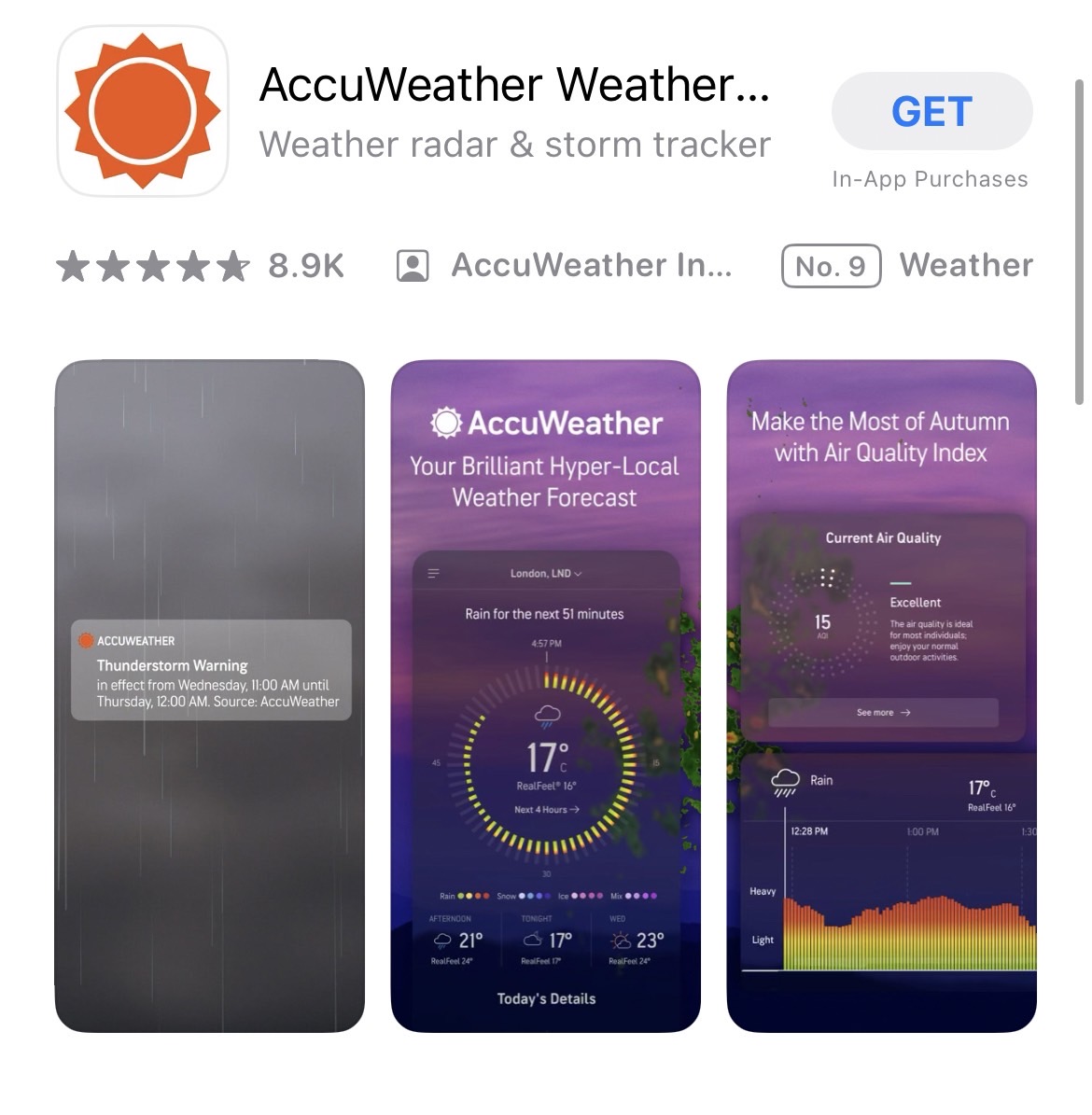 App เช็กเรดาร์ฝนแบบแม่น เตรียมตัวพกร่มก่อนออกจากบ้าน 