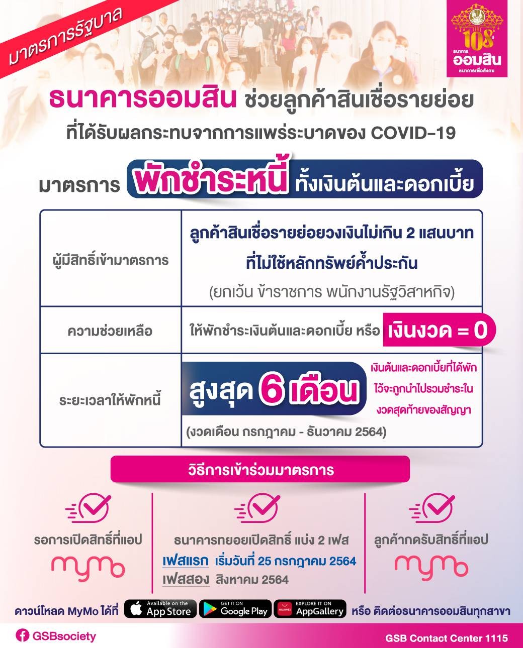 รวมไว้ที่นี่! 10 ช่องทางลงทะเบียน พักชำระหนี้ ทุกธนาคาร รวมไว้ที่นี่! 10 ช่องทางลงทะเบียน พักชำระหนี้ ทุกธนาคาร