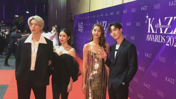 บรรยากาศพรมแดงของงานKAZZ AWARDS 2022ครั้งที่ 16  (มีคลิป)