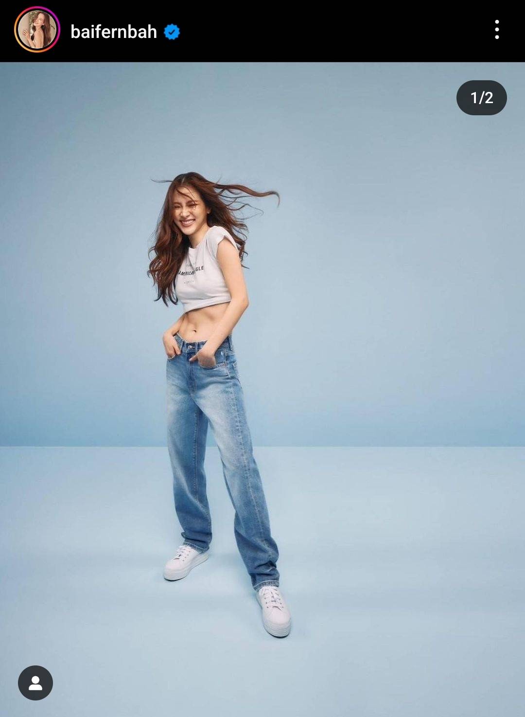 ใบเฟิร์น พิมพ์ชนก คนไทยคนแรกที่ขึ้นแท่น Friend of American Eagle แบรนด์  American Eagle