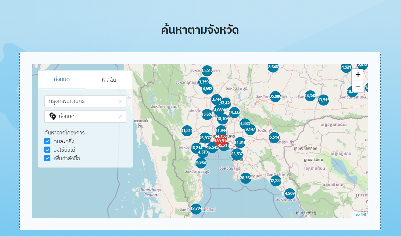 ค้นหาที่นี่ ร้านค้าคนละครึ่งเฟส 3 ใกล้ฉัน พร้อมโอนเงินเพิ่ม 1,500 บาท 1 ต.ค. นี้ ค้นหาที่นี่ ร้านค้าคนละครึ่งเฟส 3 ใกล้ฉัน พร้อมโอนเงินเพิ่ม 1,500 บาท 1 ต.ค. นี้
