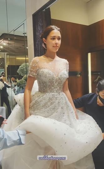 โน้ต วิเศษ ควงว่าที่เจ้าสาว แพทริเซีย ลองชุดแต่งงาน 