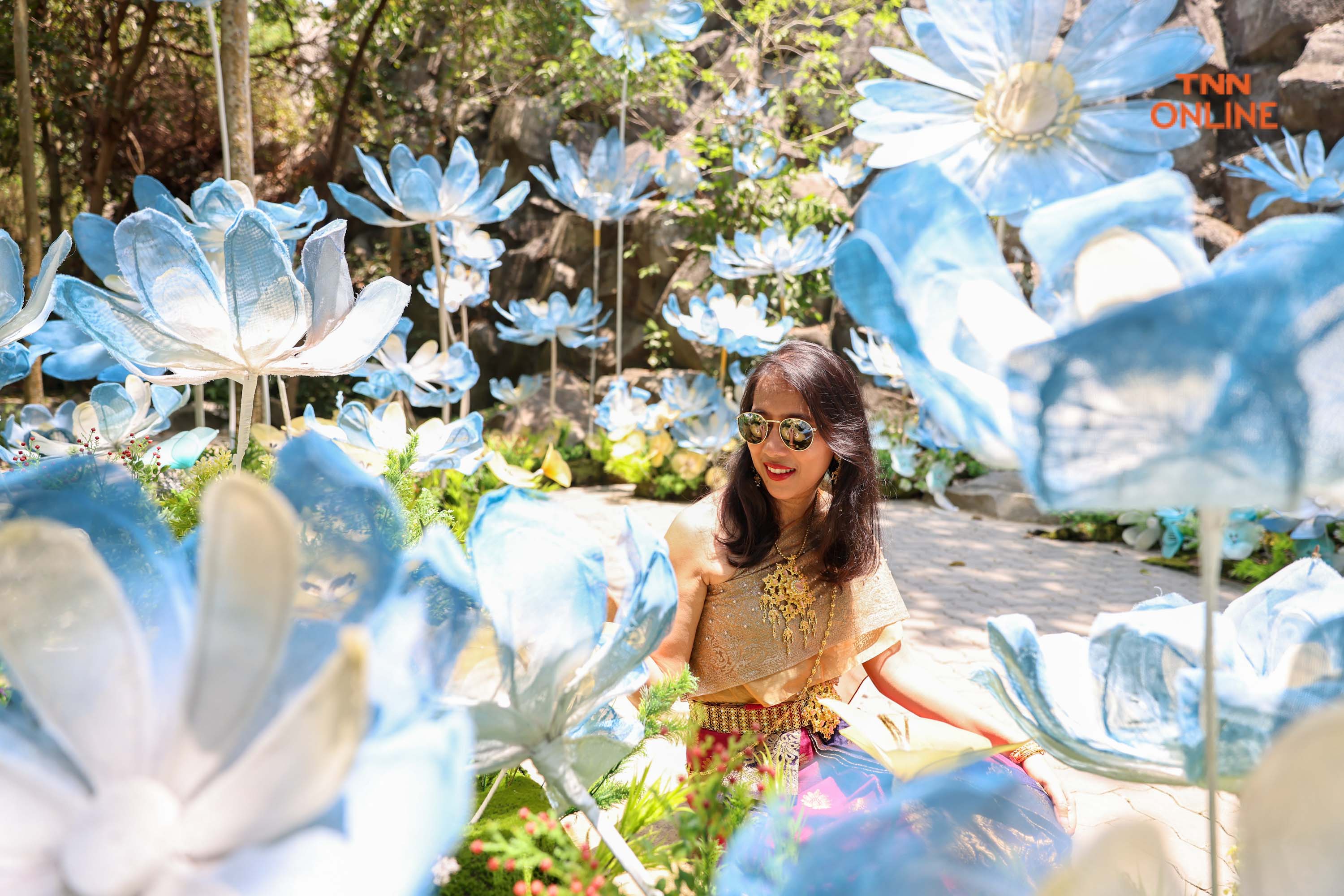 แชะ เที่ยว ชมดอกไม้นานาพันธ์ุ งานเทศกาลฤดูร้อน ณ สัทธา อุทยานไทย