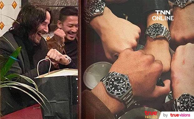 คีอานู รีฟส์ ซุปตาร์หนุ่มน้ำใจงามมอบนาฬิกาโรเล็กซ์ให้กับทีมสตันท์หนัง John Wick Chapter 4 คีอานู รีฟส์ ซุปตาร์หนุ่มน้ำใจงามมอบนาฬิกาโรเล็กซ์ให้กับทีมสตันท์หนัง John Wick Chapter 4