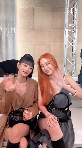 'มินนี่-ต้าเหนิง'!! สวยจึ้งนั่งฟรอนต์โรว์ชมแฟชั่นโชว์ Miu Miu ที่ปารีส