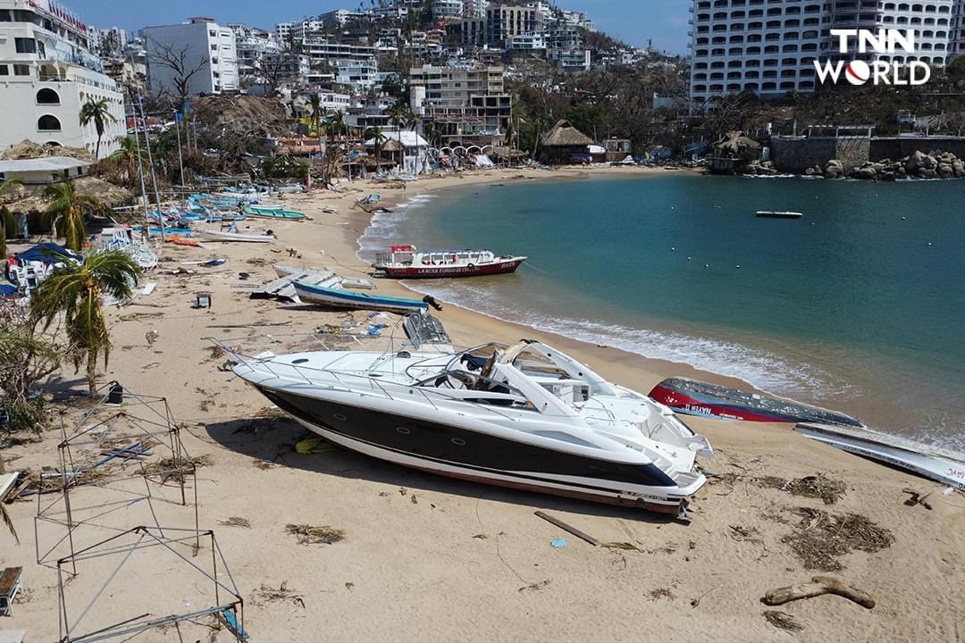 ประมวลภาพ อ่าวอากาปุลโก เสียหายหนักจากพายุโอทิส ประมวลภาพ อ่าวอากาปุลโก เสียหายหนักจากพายุโอทิส