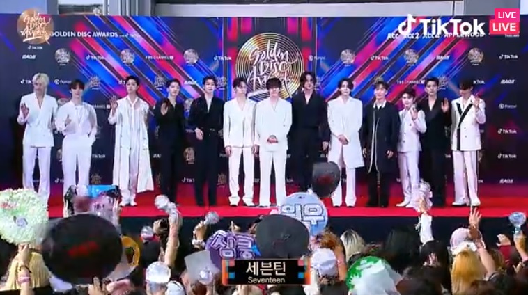 งาน Golden Disc Awards เริ่มแล้ว! ประมวลภาพซุปตาร์เดินพรมแดง