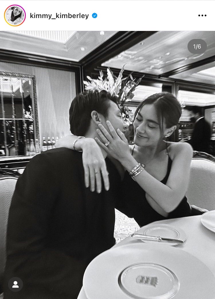 คิมเบอร์ลี่ เฉลยแล้ว! ข่าวดีที่พูดถึงคืออีกหนึ่งสเต็ปของงานวิวาห์ 