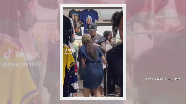 คนพิเศษหรอ  “ธามไท” ควงนางเอกสาวซื้อเสื้อผ้า   (มีคลิป)