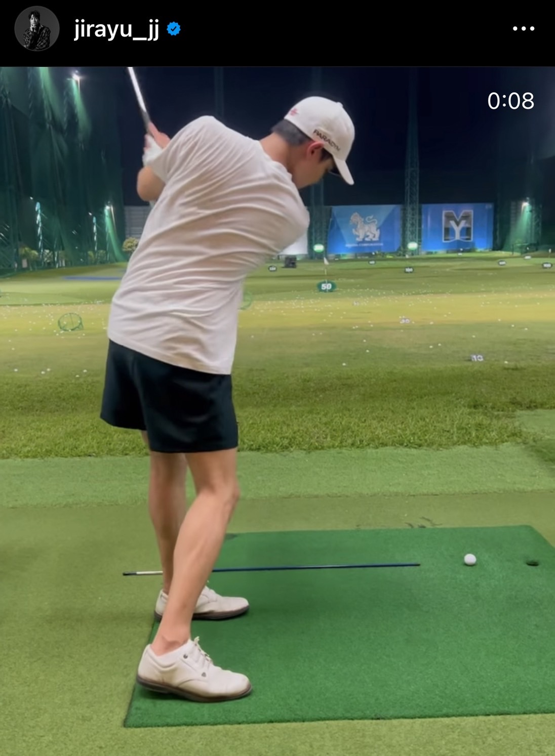 เจมส์ จิ ชมเปาะ เจมส์ มาร์ สอนตีกอล์ฟอย่างเทพ!!