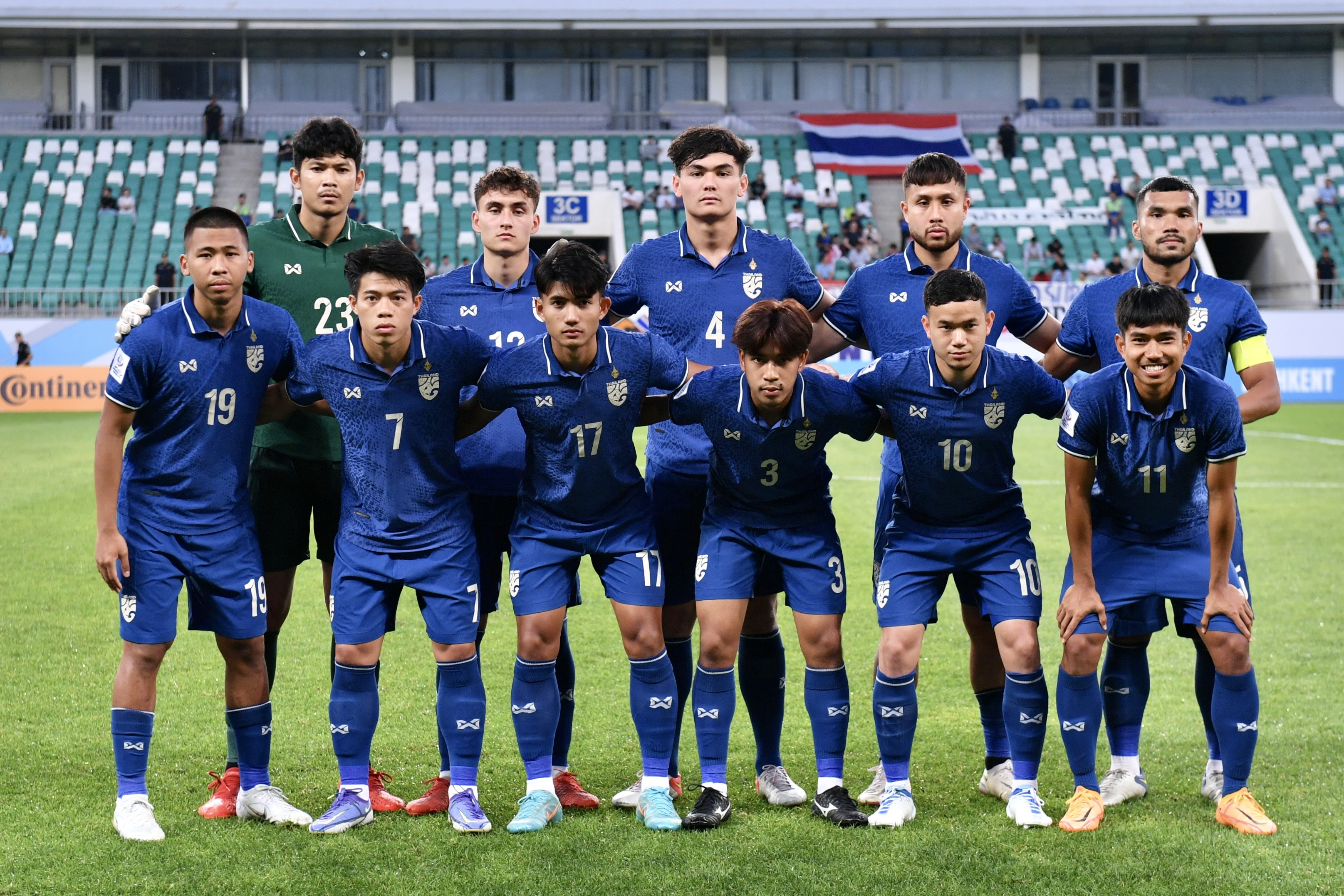 ผลบอลสด U23ปี ชิงแชมป์เอเชีย 2022 กลุ่มซี นัดแรก ไทย พบ เวียดนาม
