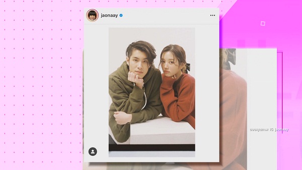 “แบงค์-พิมฐา” - “เจ้านาย-จูเน่” โชว์ความหวานผ่านไอจี  (มีคลิป)