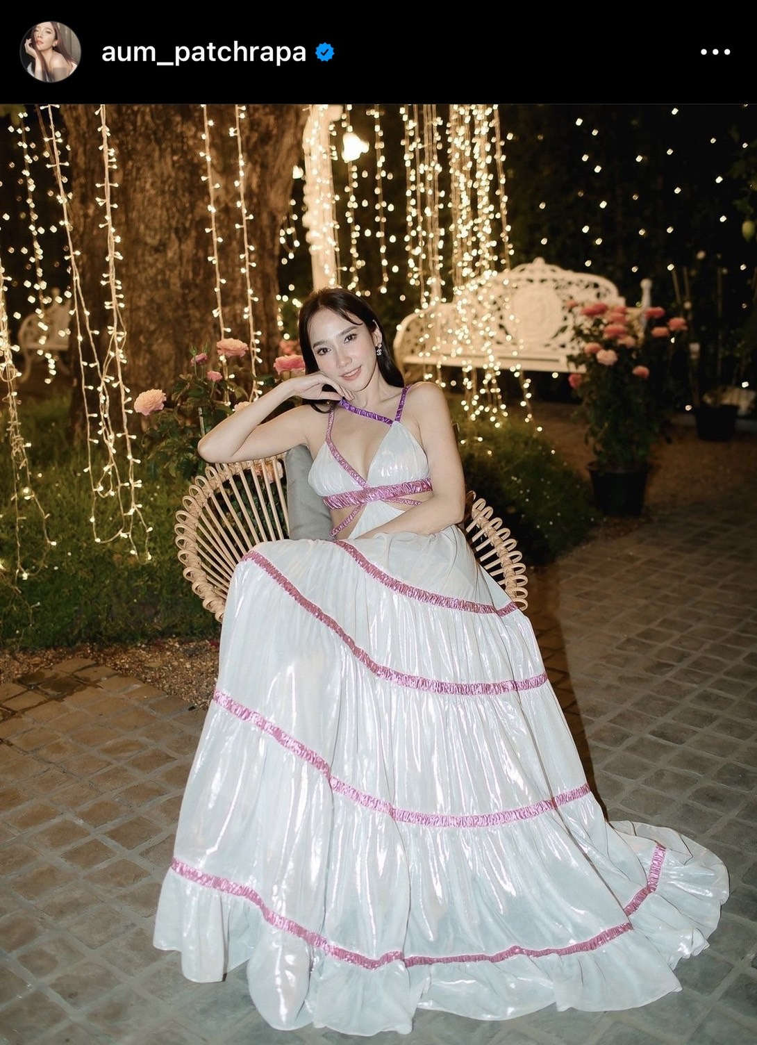 ตลาดแทบแตก! อั้ม พัชราภา เดินตลาดอุดหนุนสินค้าชาวเขาเป็นกันเองมาก 