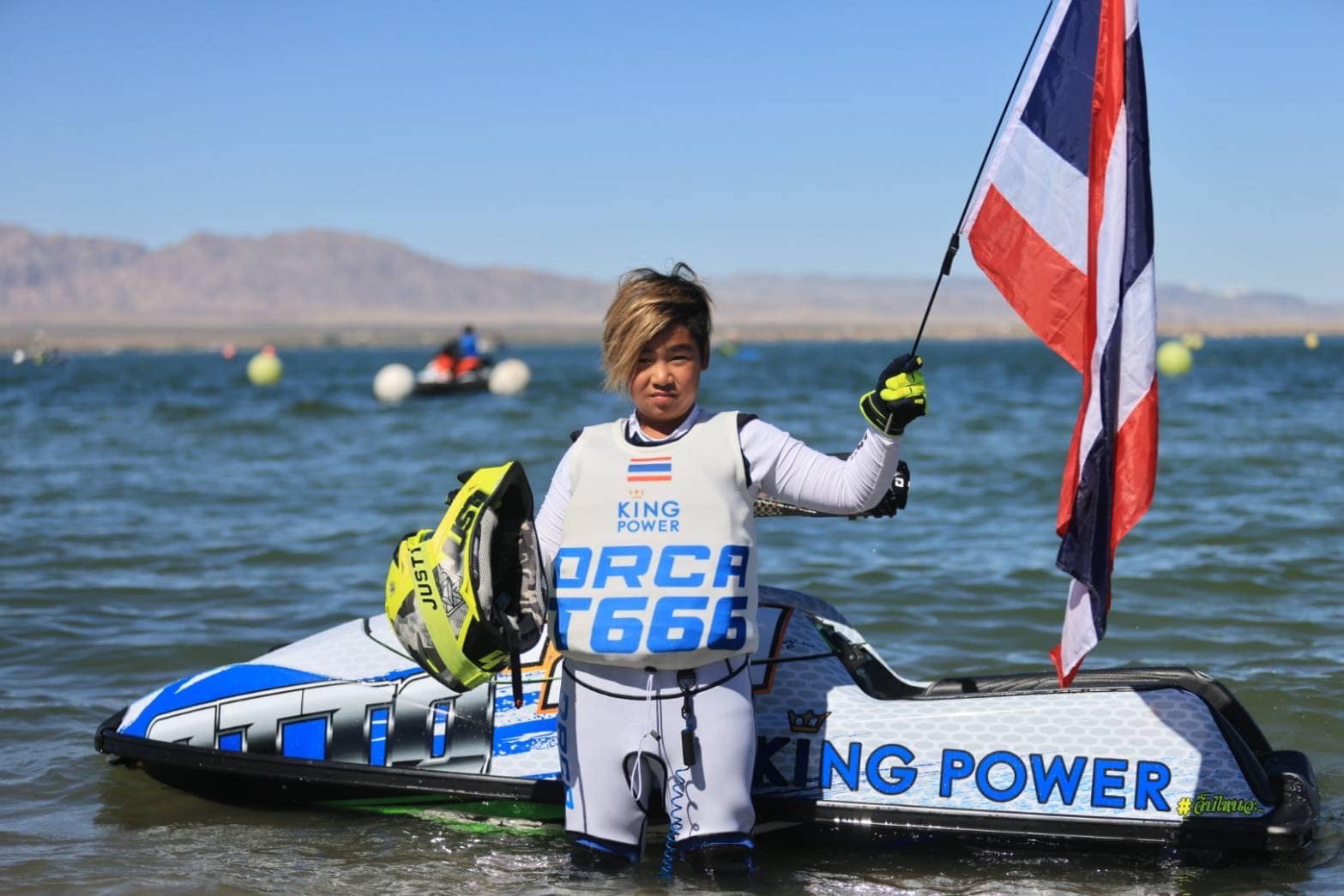 เปิ้ล นาคร สุดดีใจ!!  ออก้า คว้าแชมป์โลก การแข่งขันเจ็ตสกีได้สำเร็จ