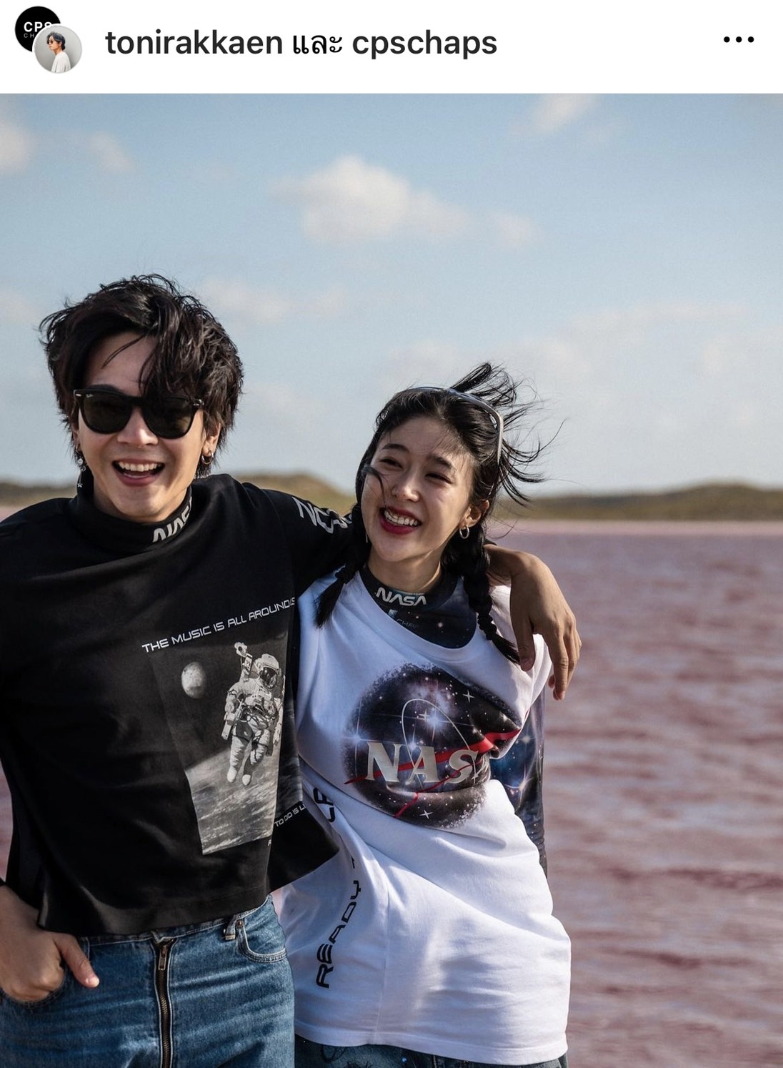 โทนี่ เฉลยแล้ว!! ใครถ่ายรูปให้ ระหว่างเที่ยวกับ แก้ว 2 คน