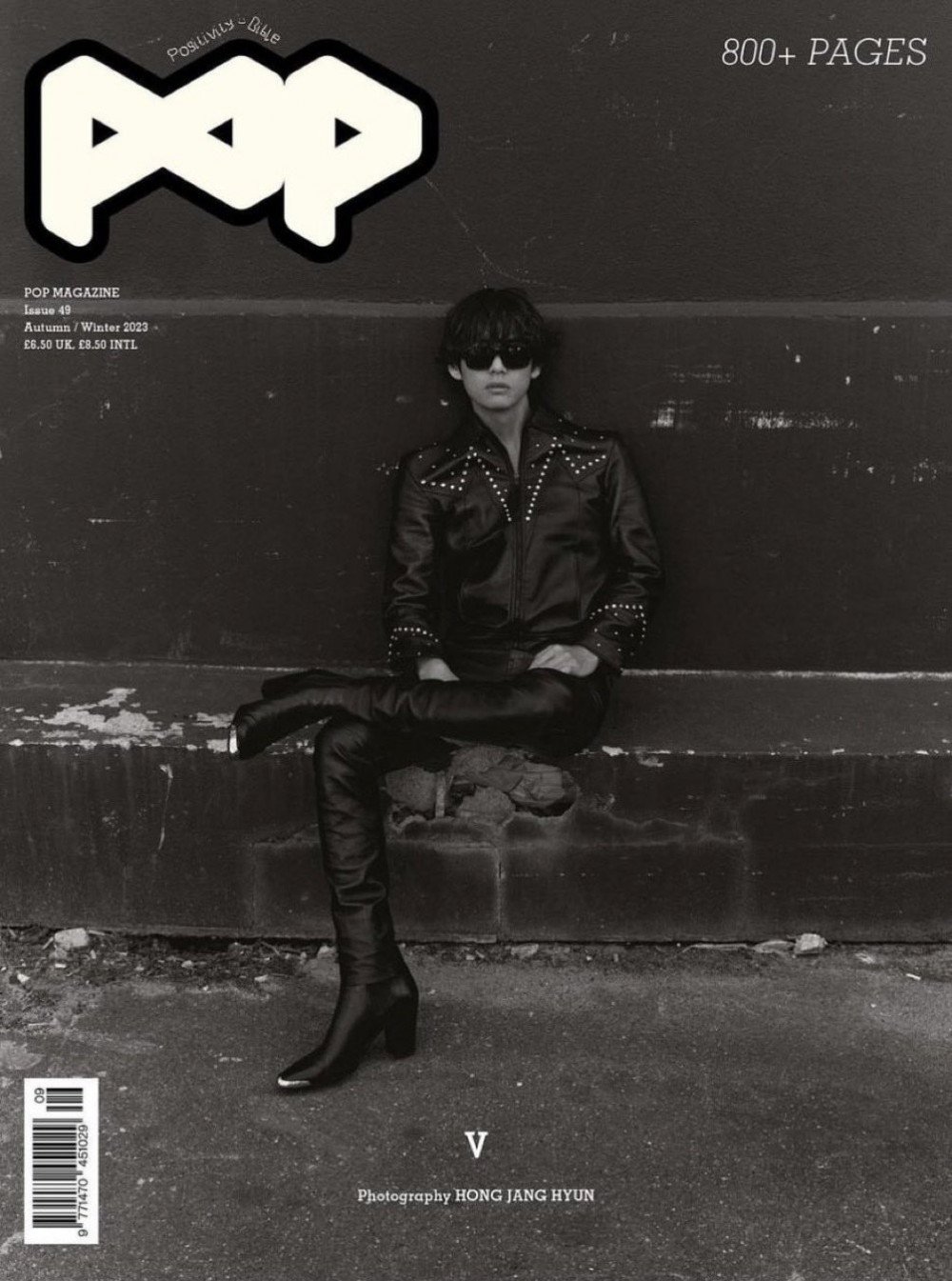 'วี BTS' ปังเกินต้าน!! ศิลปินชายเดี่ยวคนที่ 2 ได้ขึ้นปกนิตยสาร POP 